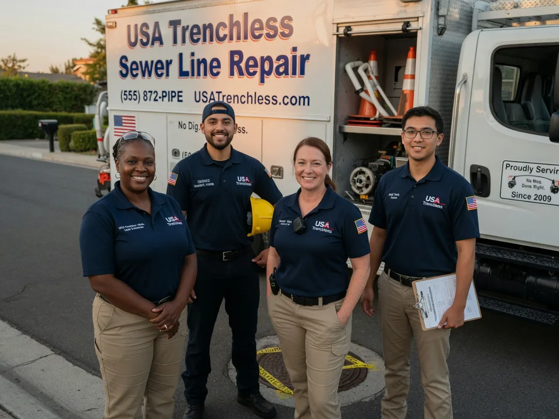 Sewer Line Repair company in Newhebron, MS